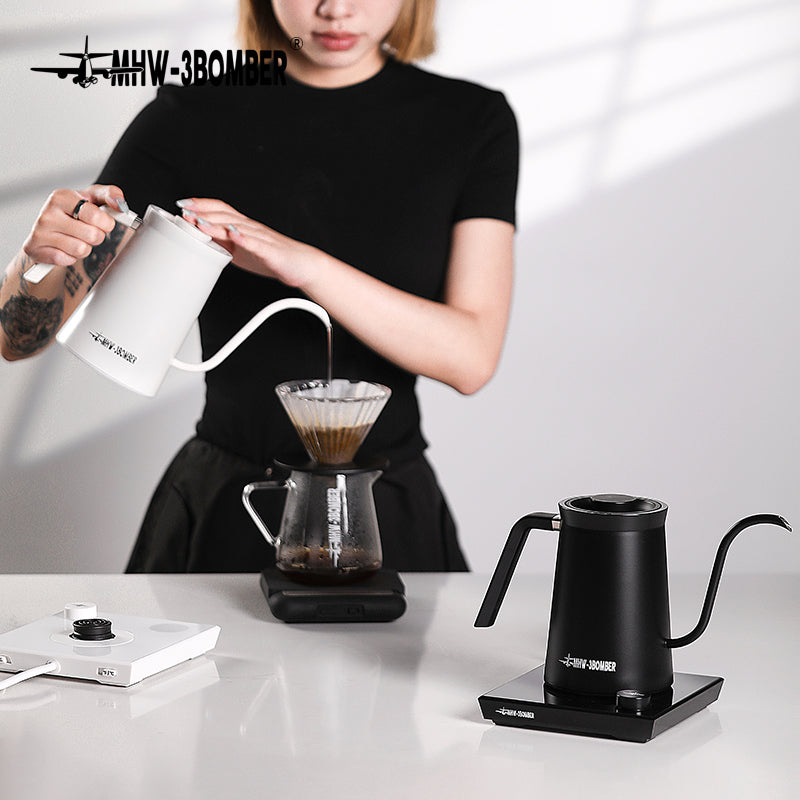 MHW Assassin Electric Coffee Kettle - Black