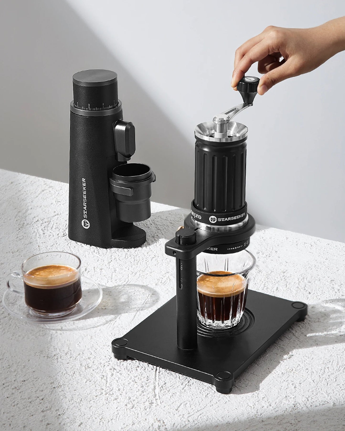 STARSEEKER EDGE Electric Coffee Grinder