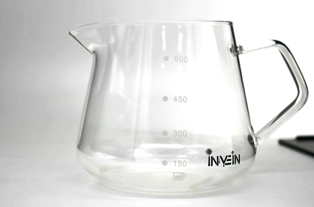 INVEIN Glass coffee server carafe | Size 02 600ml