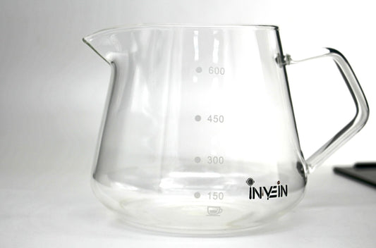 INVEIN Glass coffee server carafe | Size 02 600ml