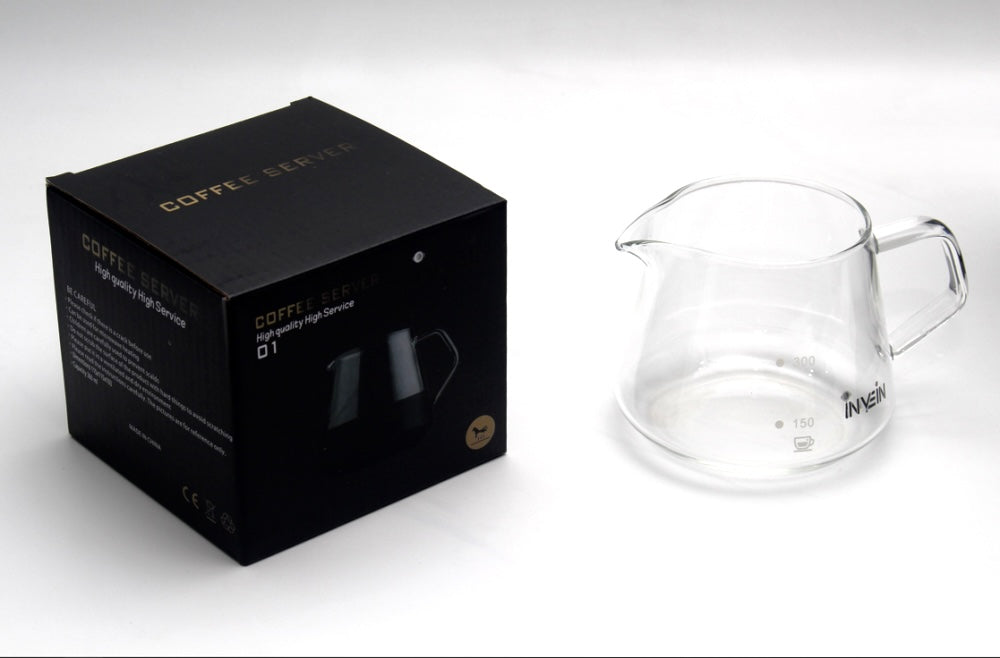 INVEIN Glass coffee server carafe | Size 02 600ml