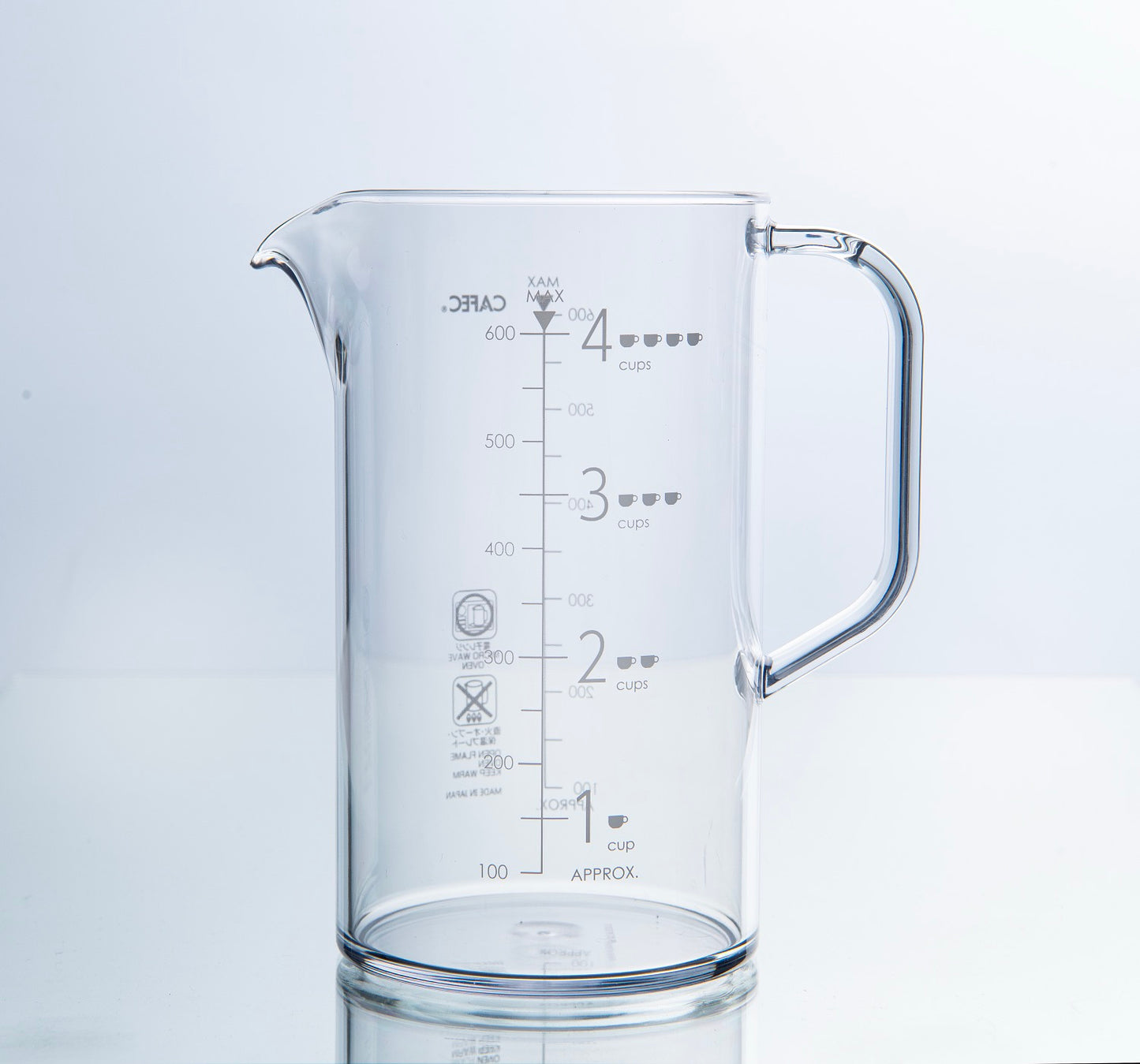 Cafec - Tritan Beaker Coffee Server (Crack-Resistant)