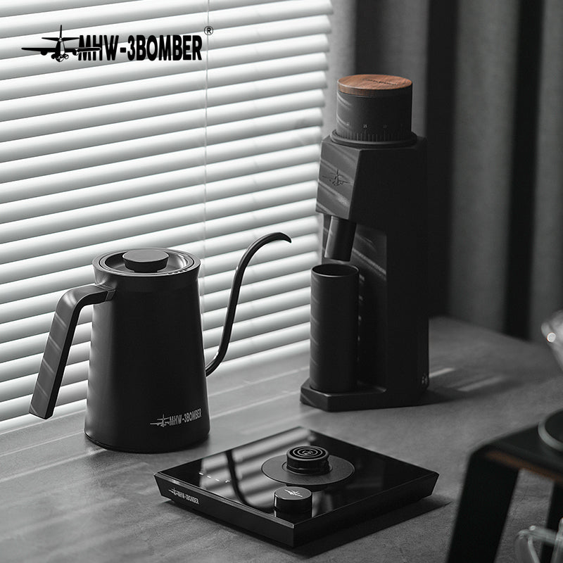 MHW Assassin Electric Coffee Kettle - Black