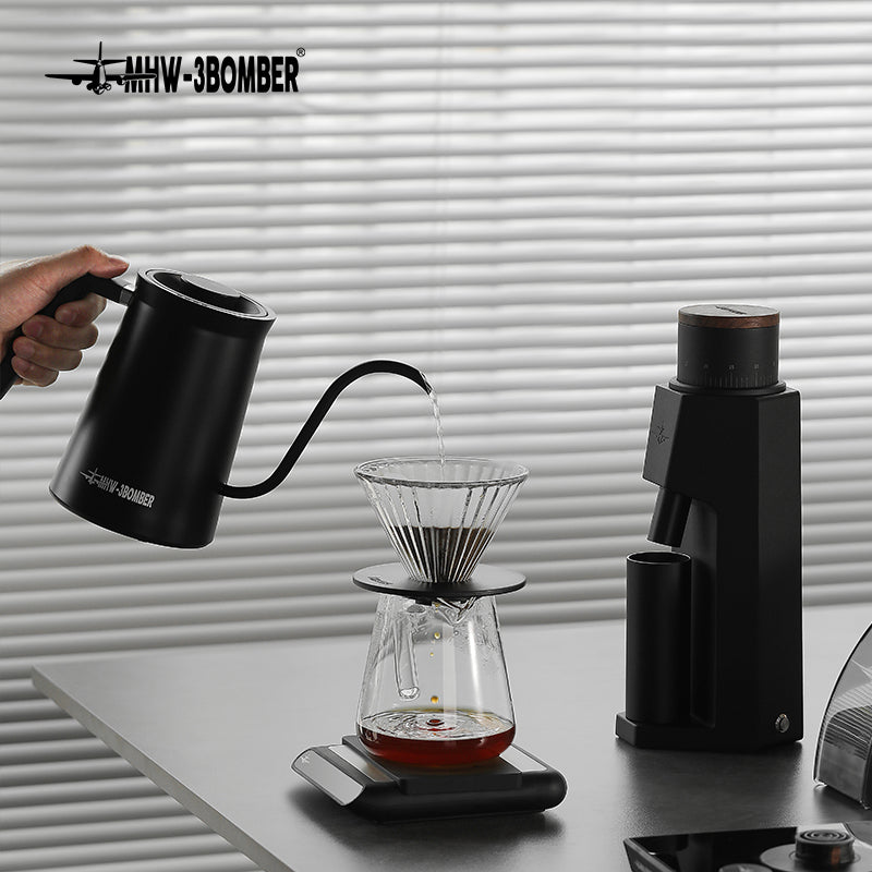 MHW Assassin Electric Coffee Kettle - Black