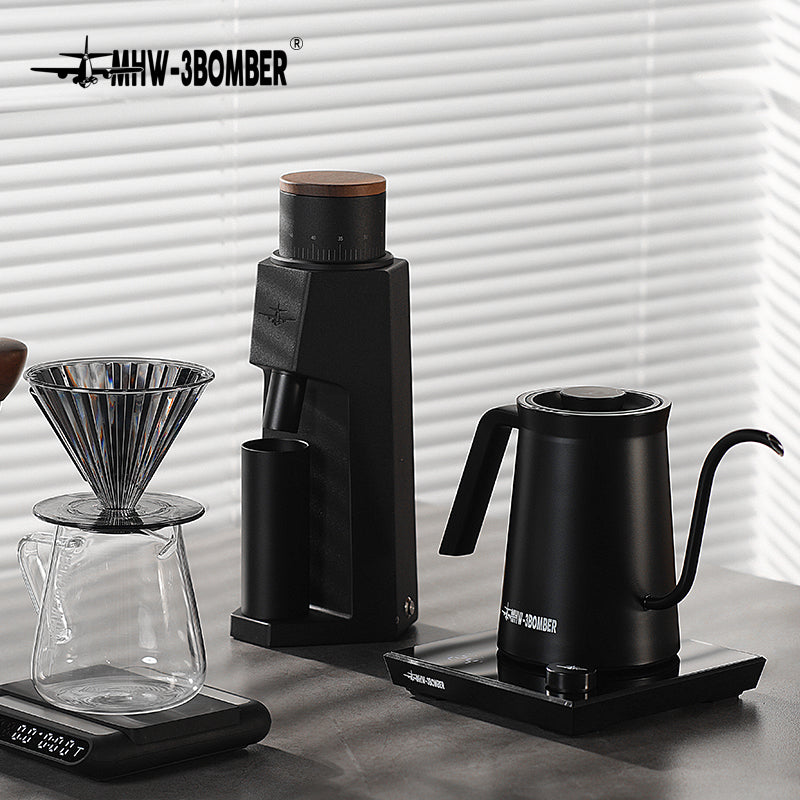 MHW Assassin Electric Coffee Kettle - Black