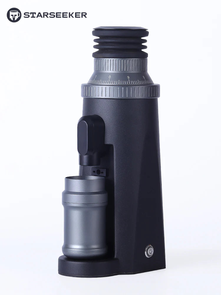 STARSEEKER EDGE63 Electric Coffee Grinder 63mm Cone Burr Espresso Brew Stepped fineness adjustment Bean Grinder Plasma Black