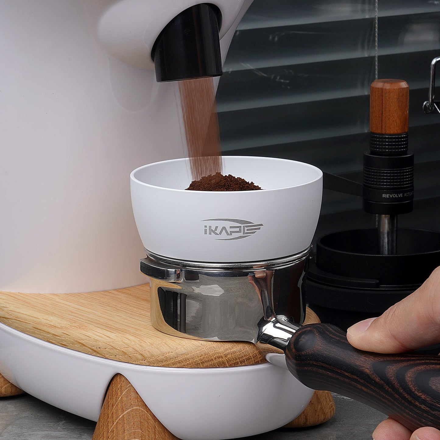 IKAPE V2 Espresso Magnetic Dosing Funnel
