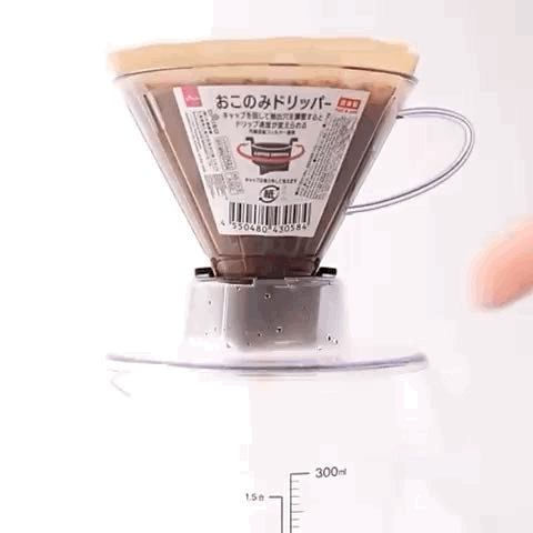 Daiso Okonomi flow control coffee dripper | V60 Size 01