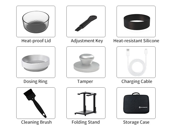 STARSEEKER Super58 Complete set Portable Espresso Machine with Bracket, Dosing Funnel,Coffee Tamper,Silicone insulation sleeve and Carry Bag