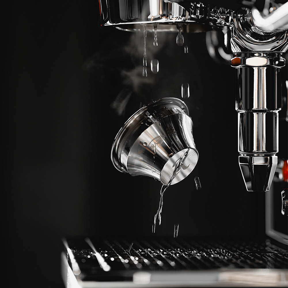 IKAPE Variable Diameter Espresso Portafilter Basket 58mm or 54mm to 32mm